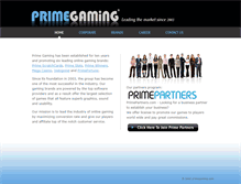 Tablet Screenshot of primegaming.com